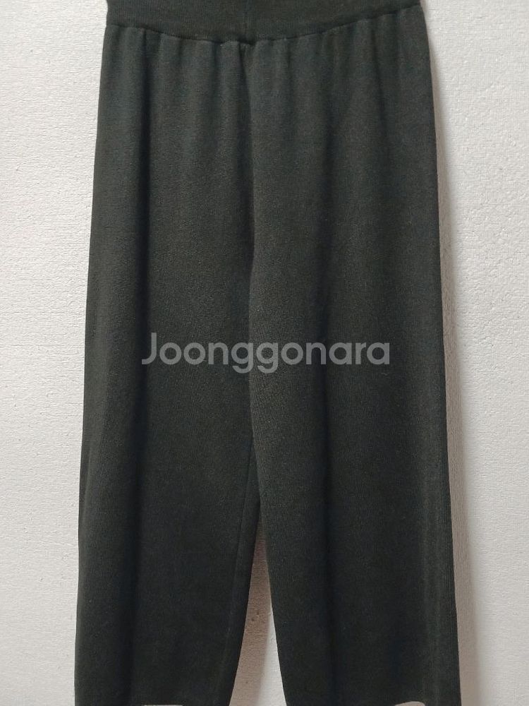 검정색 니트 와이드 팬츠 55.66--2
