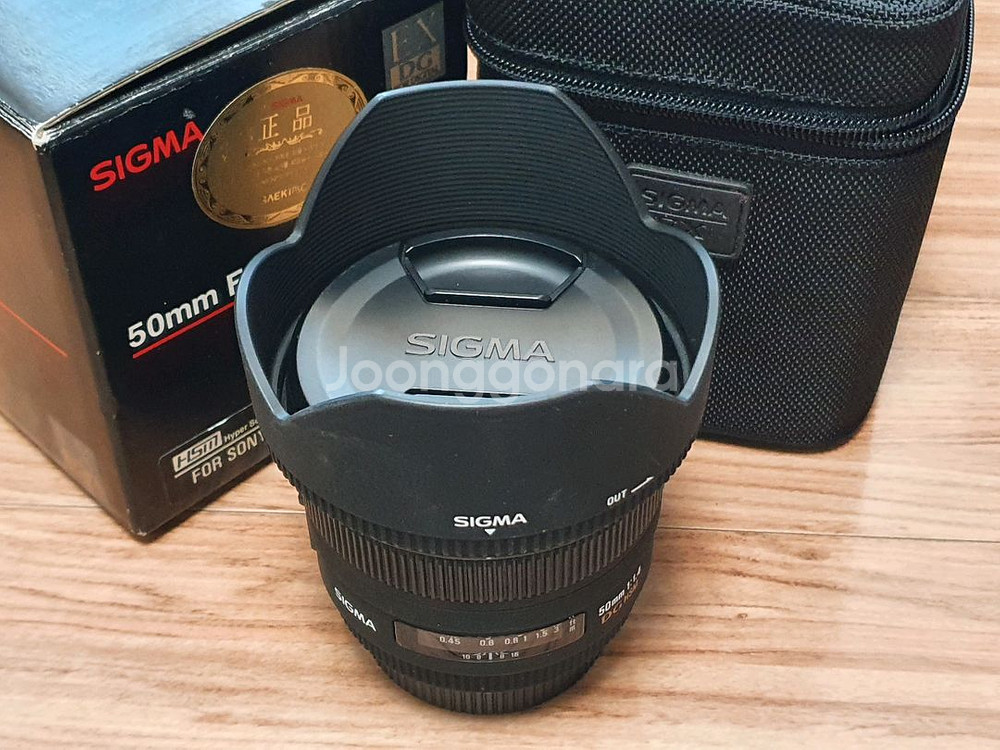 소니 알파마운트 시그마 50mm f1.4 EX DG--0