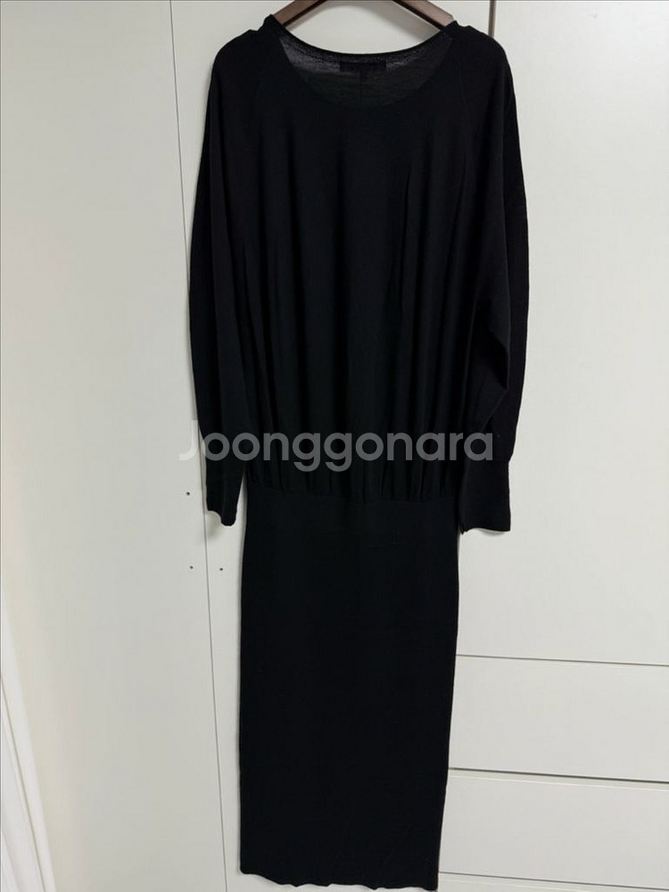 더캐시미어 니트 원피스 한섬--2