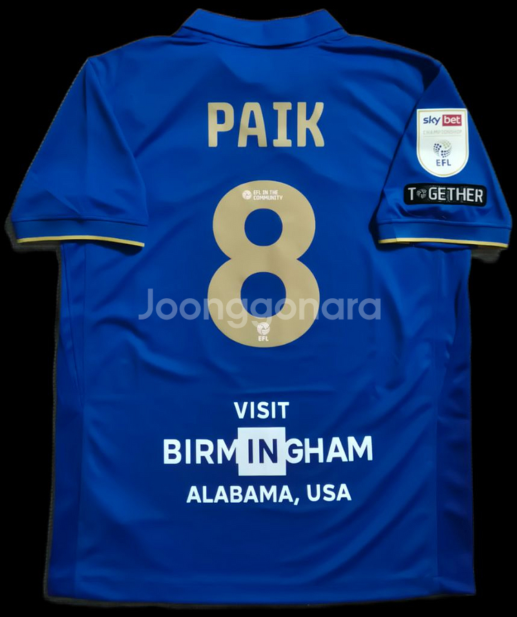 25 26 버밍엄시티 홈 백승호 유니폼 레플리카 M--0