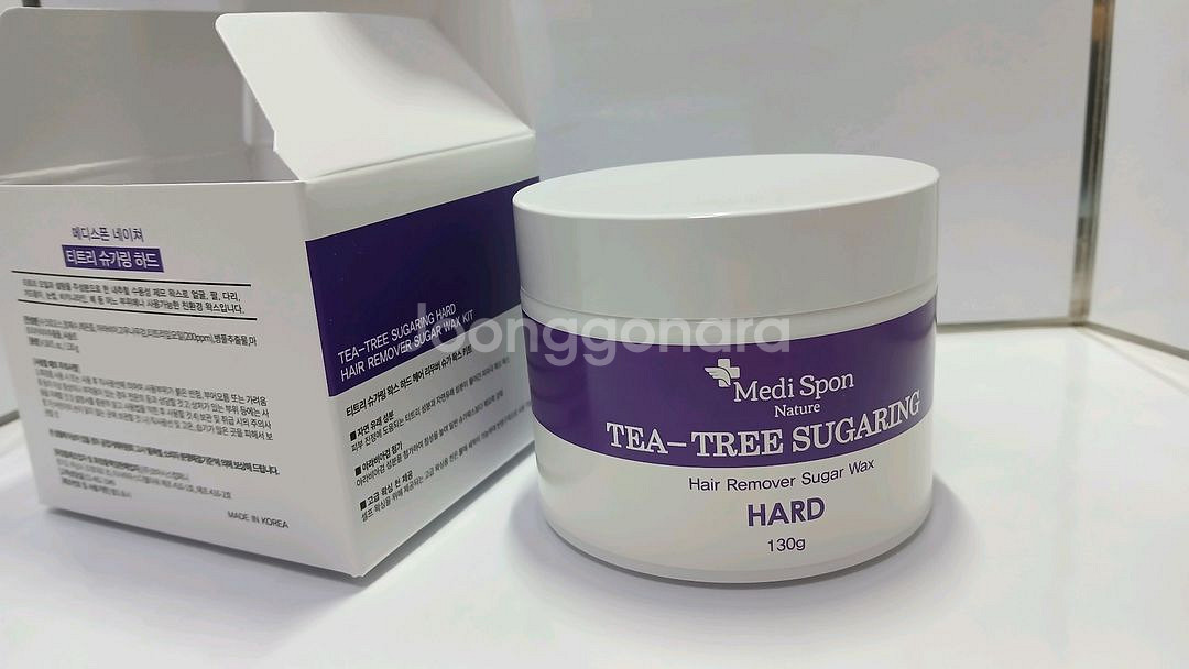 메디스폰 티트리 슈가링 하드 왁스 셀프 왁싱 제모--1