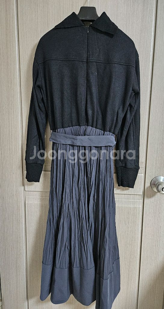 SJSJ 텍스처 벨티드드레스 랑방 타임 더캐시미어 마인--2