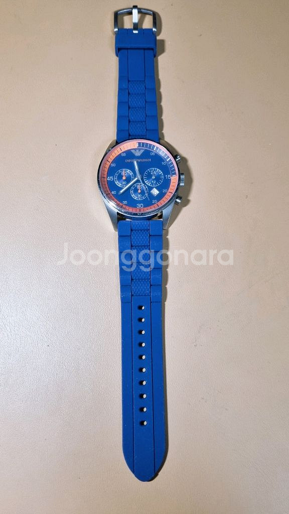 엠포리오아르마니 시계 남성용 알마니시계 크로노그래프--1