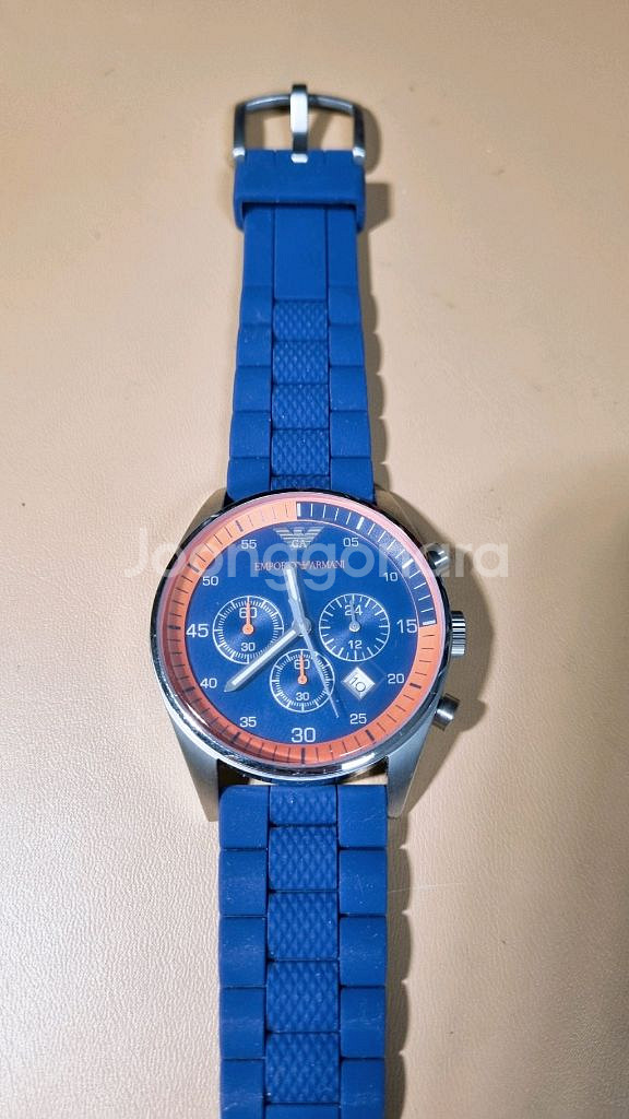 엠포리오아르마니 시계 남성용 알마니시계 크로노그래프--2