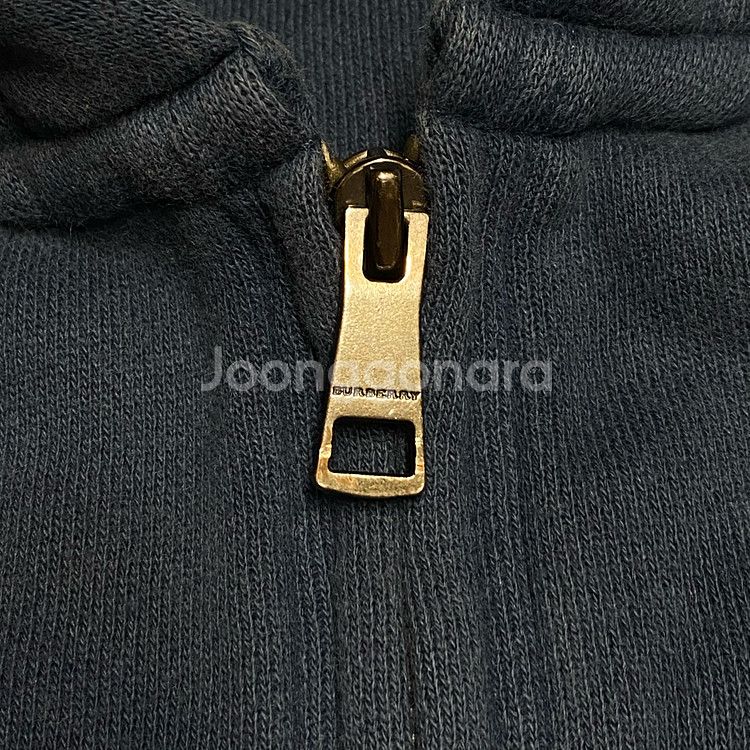 (정품) 버버리 키즈 블루 기모 후드집업 5Y--4