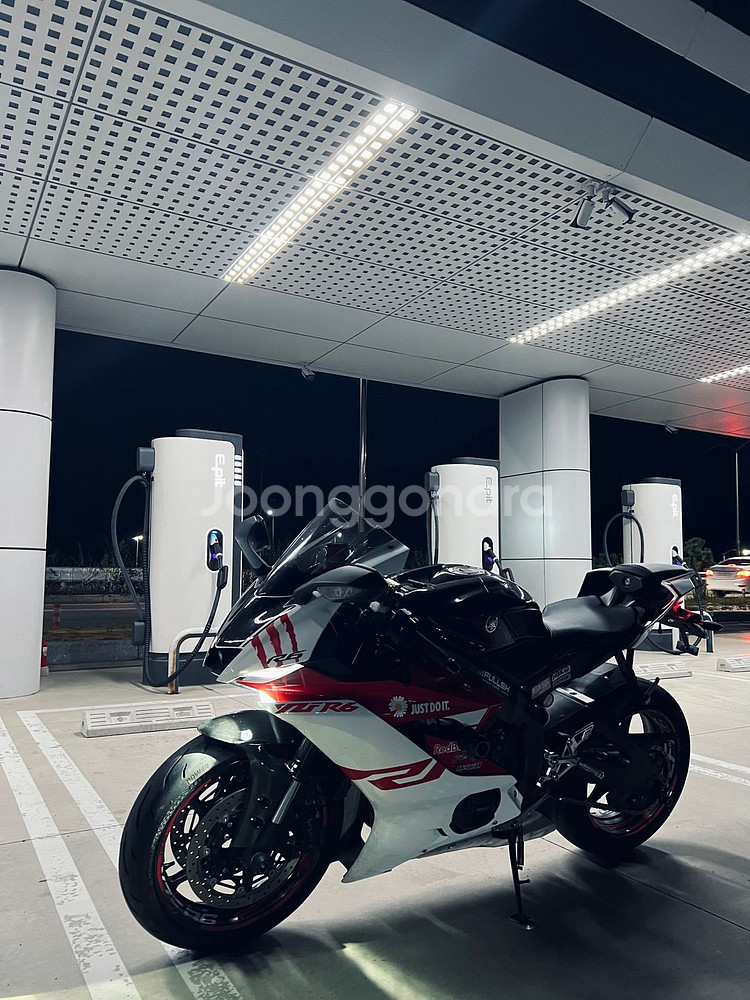 야마하 YZF R6 SC머플러 소음기X(구변O)--0