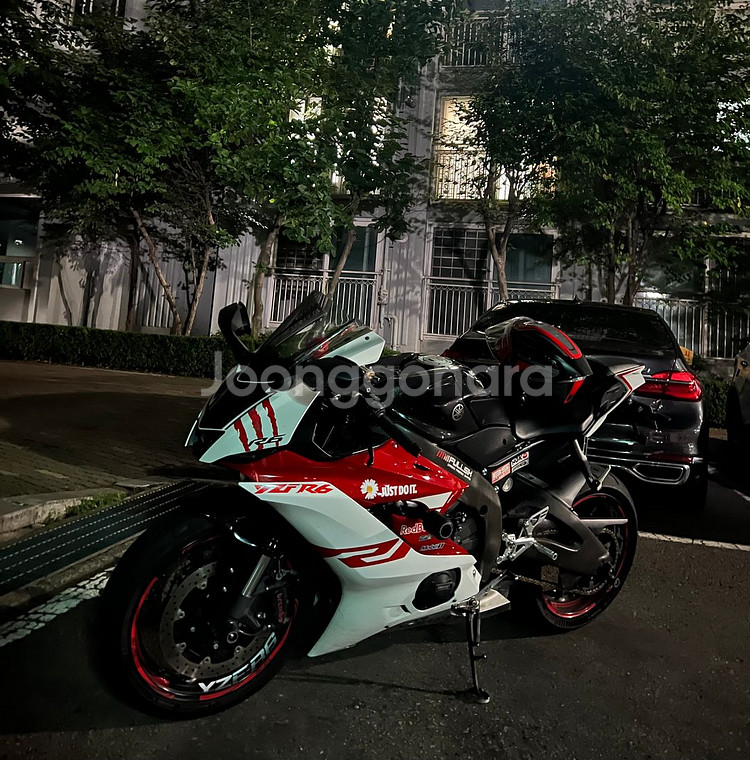 야마하 YZF R6 SC머플러 소음기X(구변O)--1