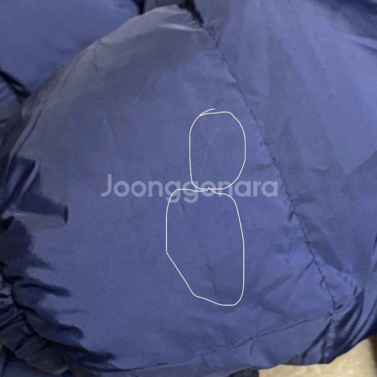 (정품) 갭 베이비 네이비 패딩 우주복 6-12M--3