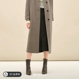 SJSJ 울 와이드 칼라코트 랑방 타임 마인 더캐시미어