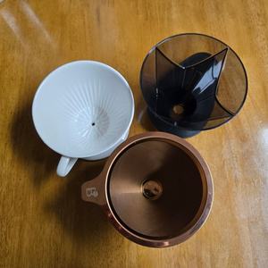 커피 드립퍼 3종 세트, 블루보틀 드립퍼.티타늄 드립퍼