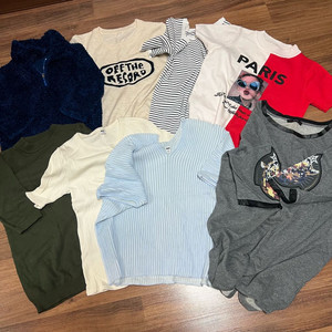 니트반팔 정리해욤