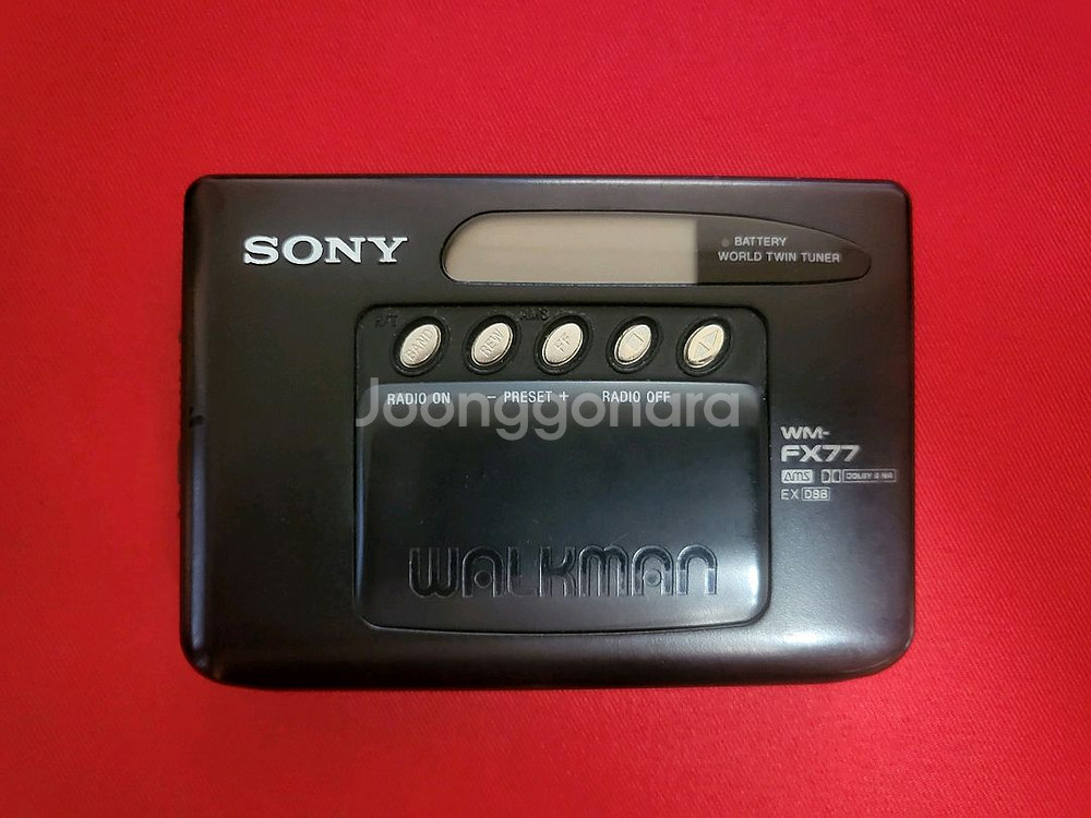 소니워크맨 WM-FX77 풀세트 정크기기--1