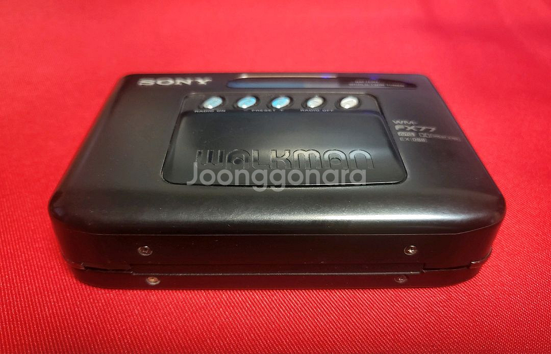 소니워크맨 WM-FX77 풀세트 정크기기--5