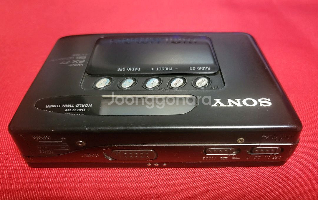 소니워크맨 WM-FX77 풀세트 정크기기--4