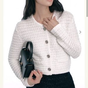 시에 sie 리스 크로쉐 가디건 s사이즈