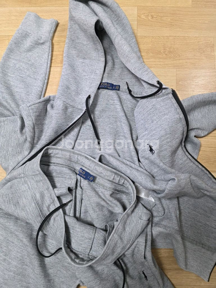 (택포)폴로 집업 세트 남 L--4