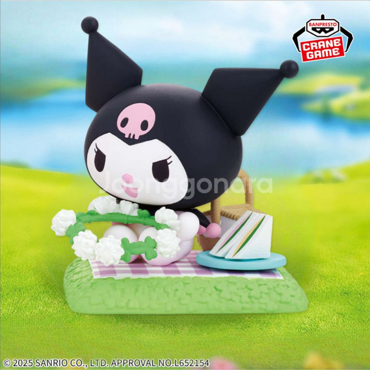 산리오 캐릭터즈 나카요시 메모리즈2 쿠로미 피규어--2