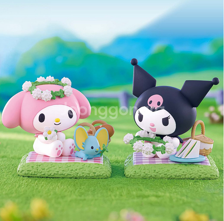 산리오 캐릭터즈 나카요시 메모리즈2 쿠로미 피규어--0