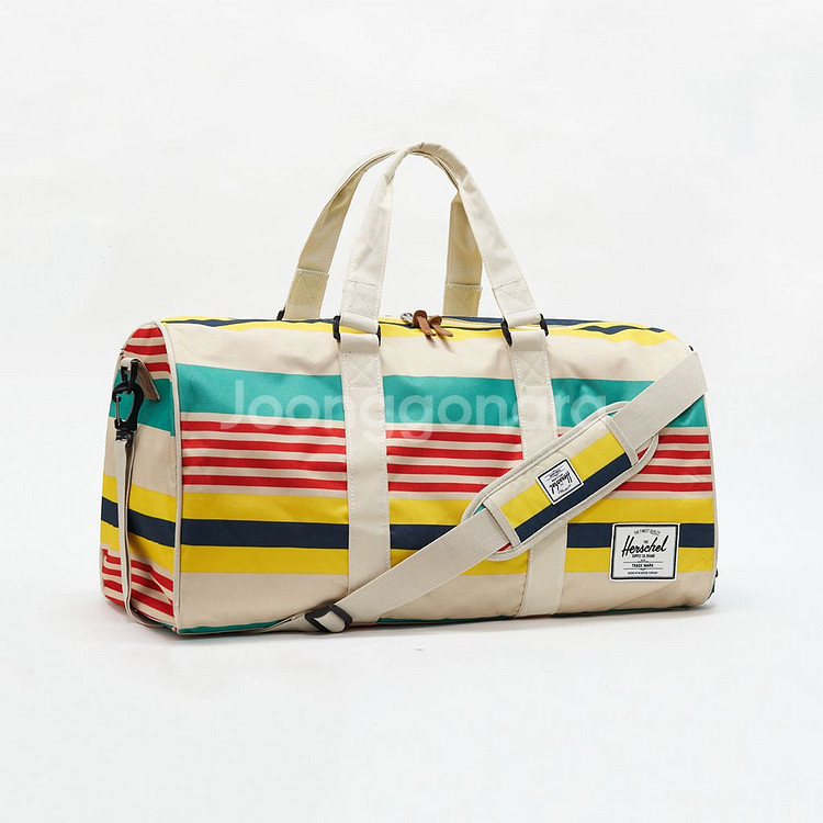 [미사용] Herschel 허쉘 말리부 스트라이프 더플--0