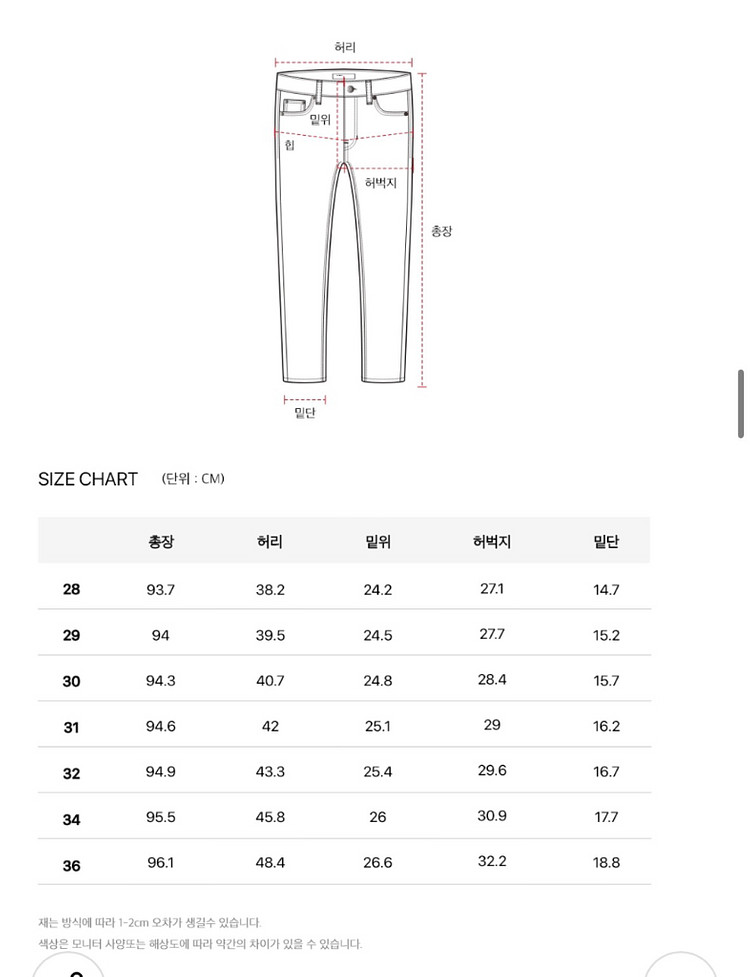 피스워커 플랜트매니저 엣지 크롭 데님 판매--1