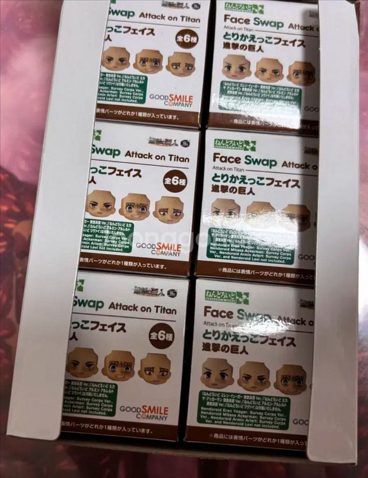 진격의 거인 진격거 리바이 넨도로이드 페이스 모어 넨도--2