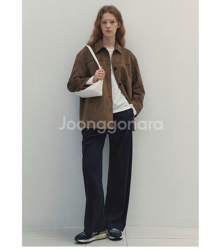 니브 모던 스웨이드 하프자켓(택포7.3)--2