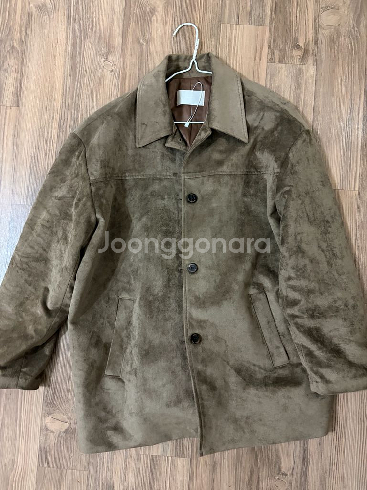 니브 모던 스웨이드 하프자켓(택포7.3)--5