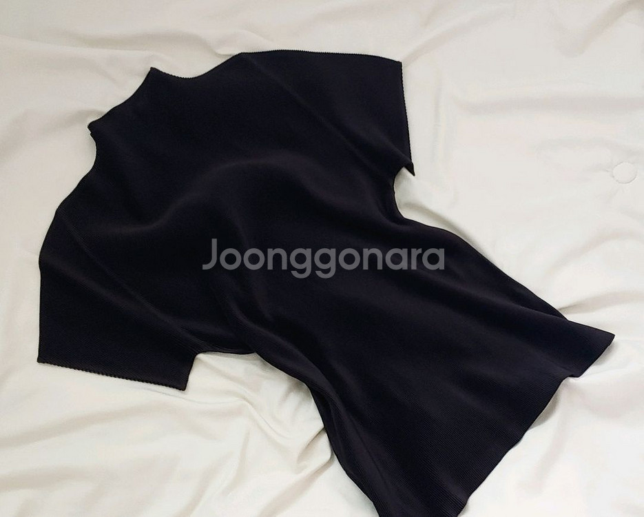 플리츠플리즈 이세이미야케 미스트 셉템버 탑 차콜 3--1