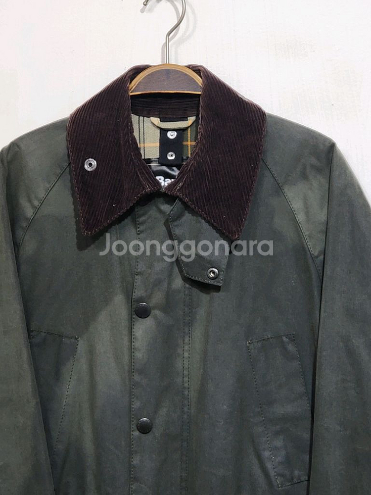 (S) 바버 비데일 왁스자켓 세이지 왁싱점퍼 영국판--1