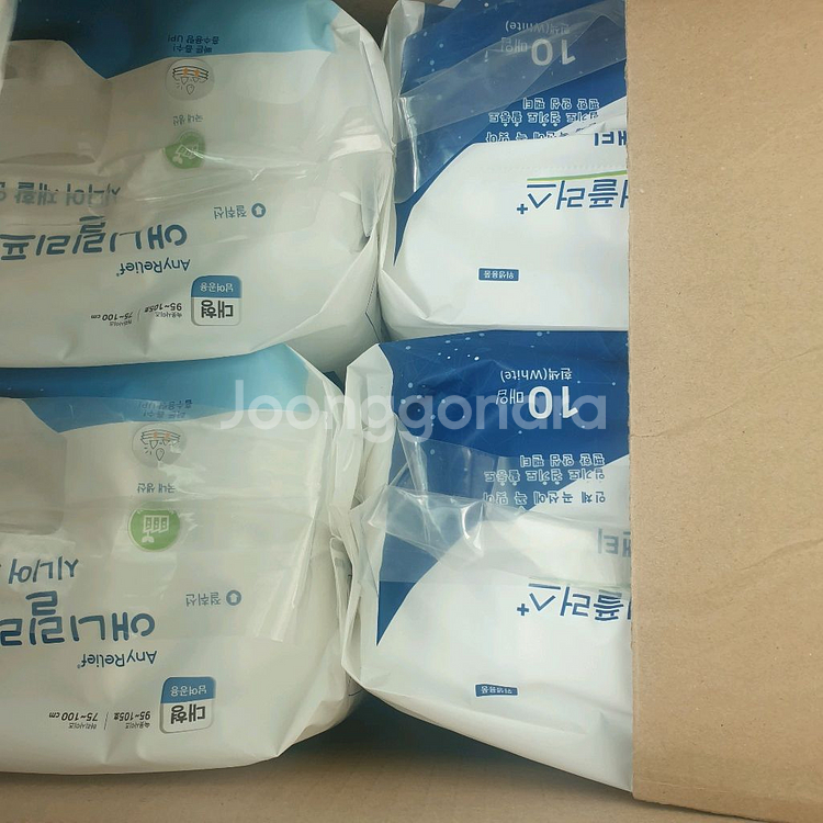 애니릴리프 성인용 기저귀 안심팬티 80매 대형--1