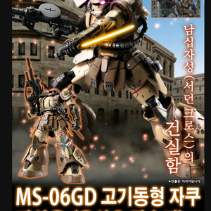 HG 고기동형 자쿠 지상용(윤상호 탑승기) [프리미엄