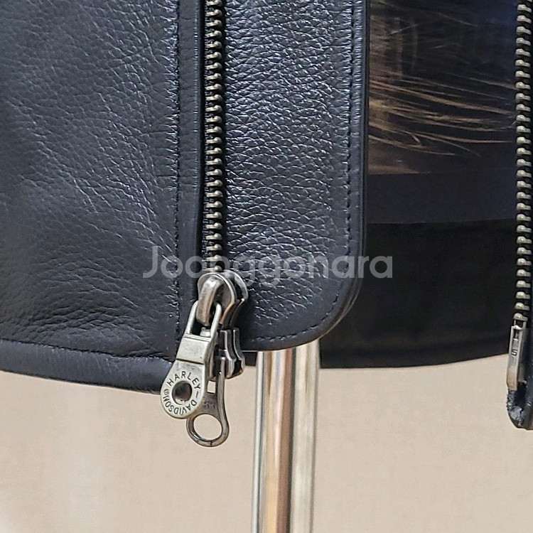 할리데이비슨 가죽점퍼--4