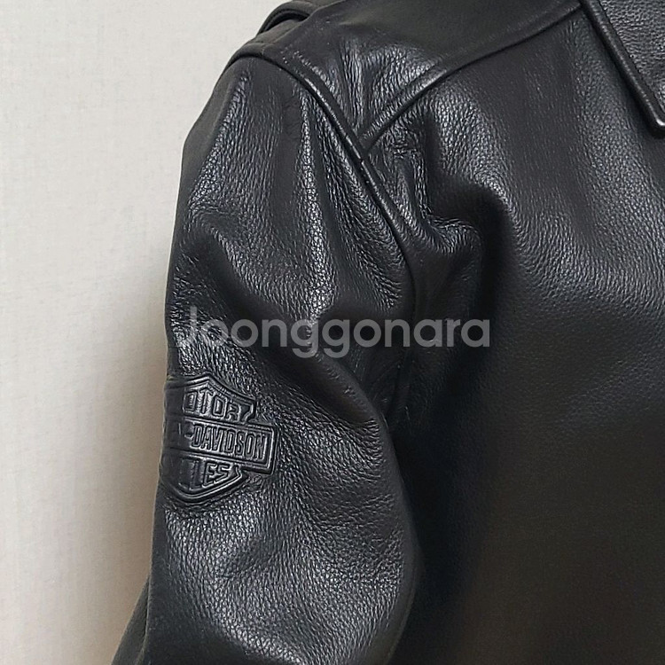 할리데이비슨 가죽점퍼--5