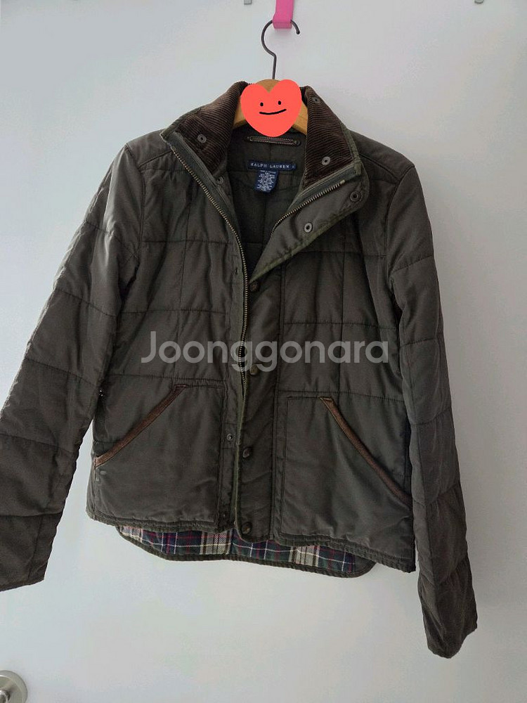 랄프로렌 퀼팅자켓 S--0