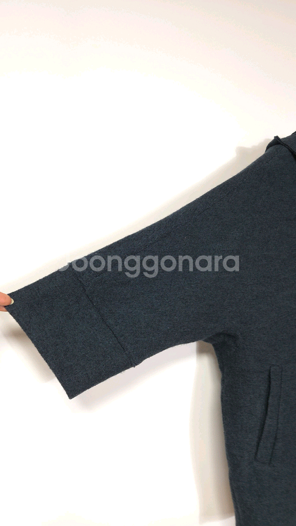 이새 ISAE 루즈핏 후드 집업 자켓 55~66--3