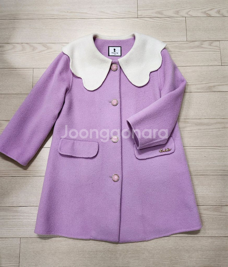 프렌치캣 스칼럽 코트--0