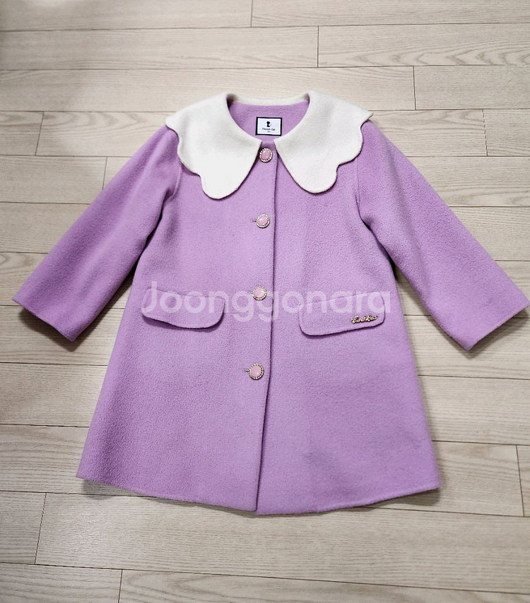 프렌치캣 스칼럽 코트--1