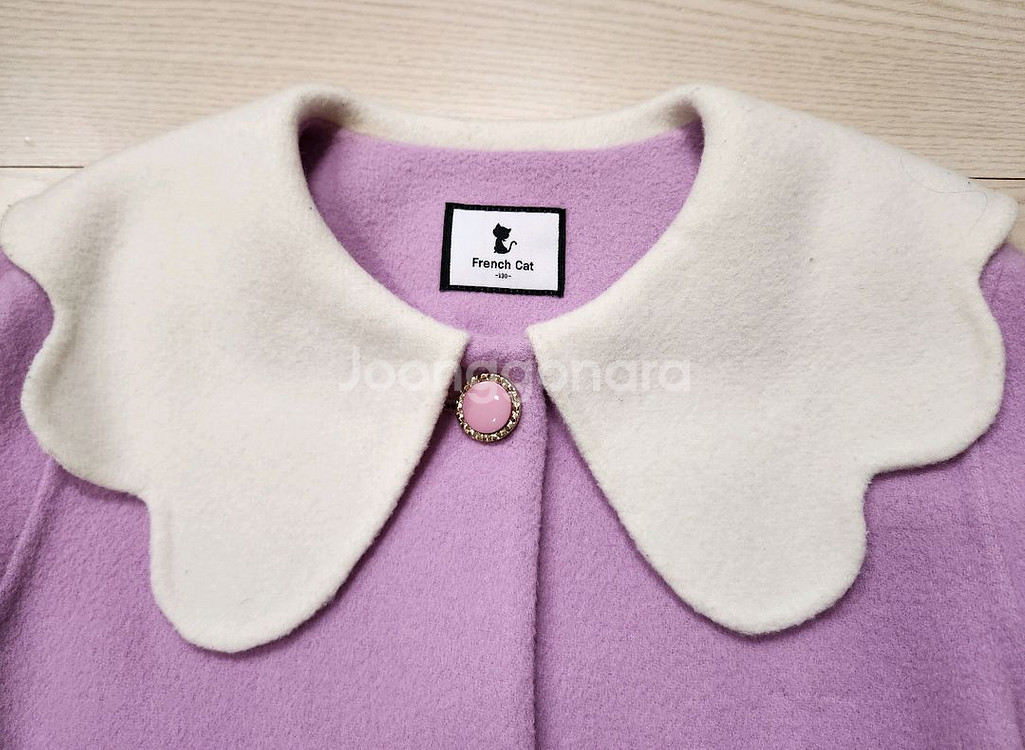 프렌치캣 스칼럽 코트--3