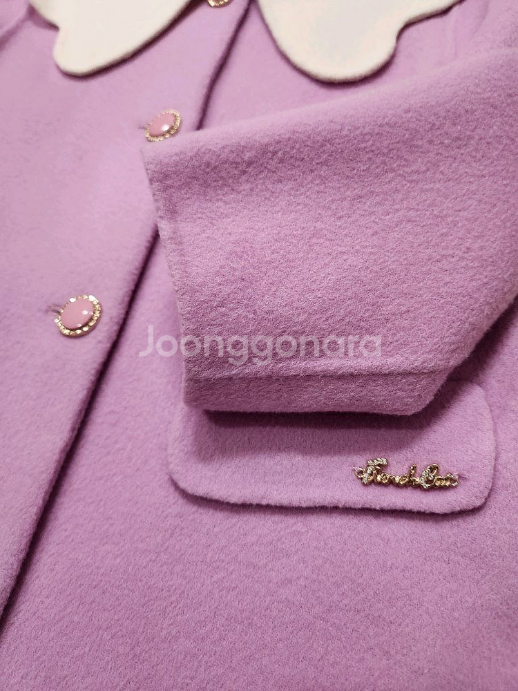 프렌치캣 스칼럽 코트--5