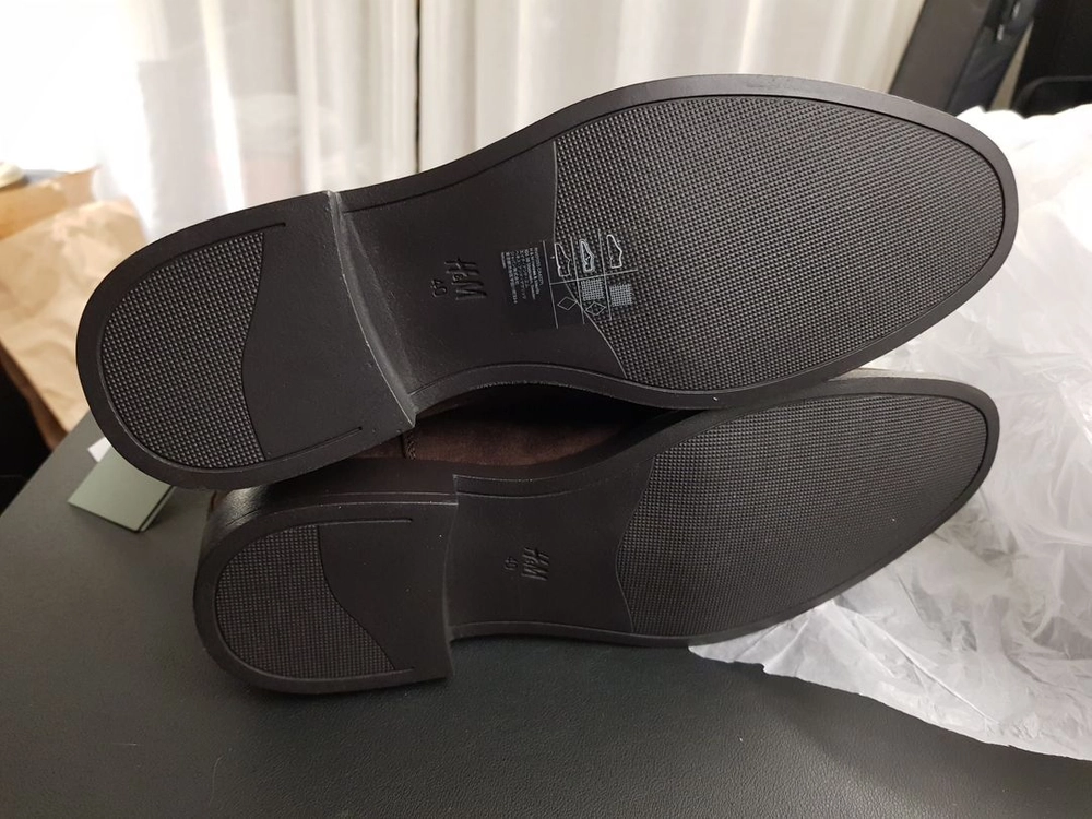 H&M 공용 스웨이드 첼시 부츠 EU40 (255) 이미지