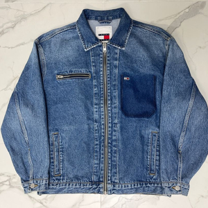 타미 할피거 Tommy Jeans 데님 자켓 청자켓