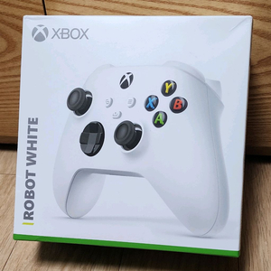(미개봉/새상품)Xbox 무선 컨트롤러 로봇 화이트