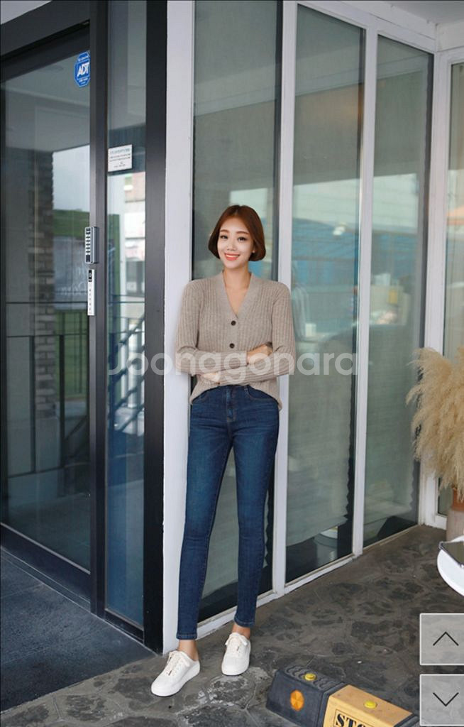 스탠다드 스판 스키니진 / S사이즈--3