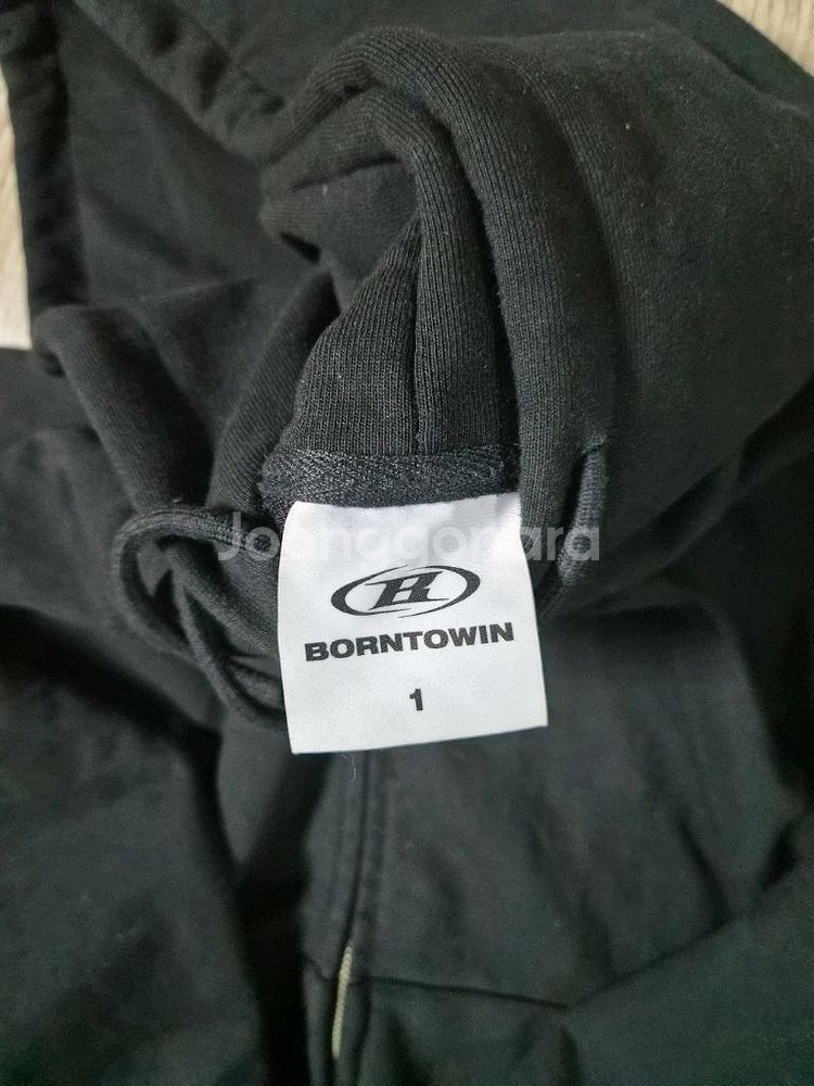 본투윈 크롬 후드집업 블랙 1사이즈--2