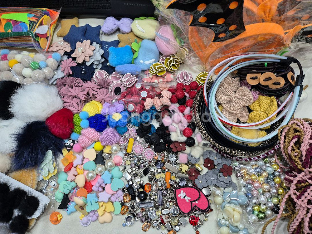 악세사리만들던재료 부재료들 정리합니다--1