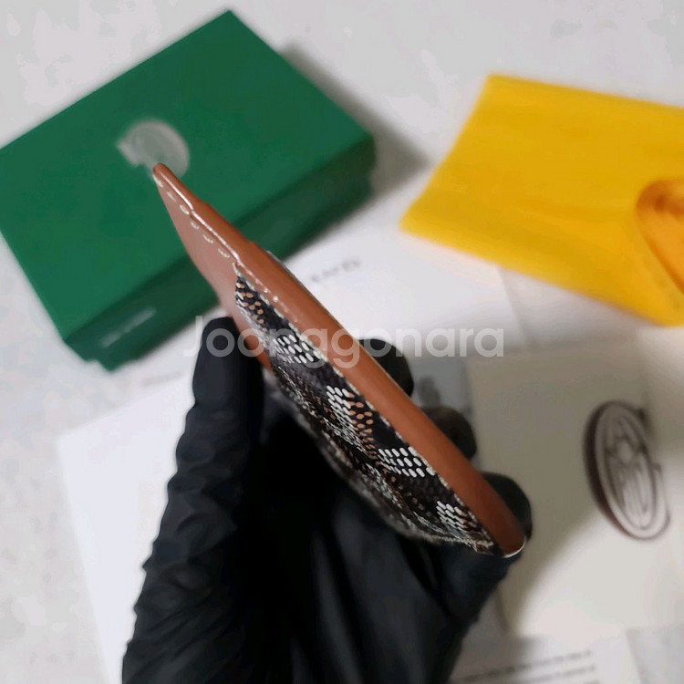 [인보이스/풀구성]고야드 생쉴피스 카드홀더 카드지갑--4