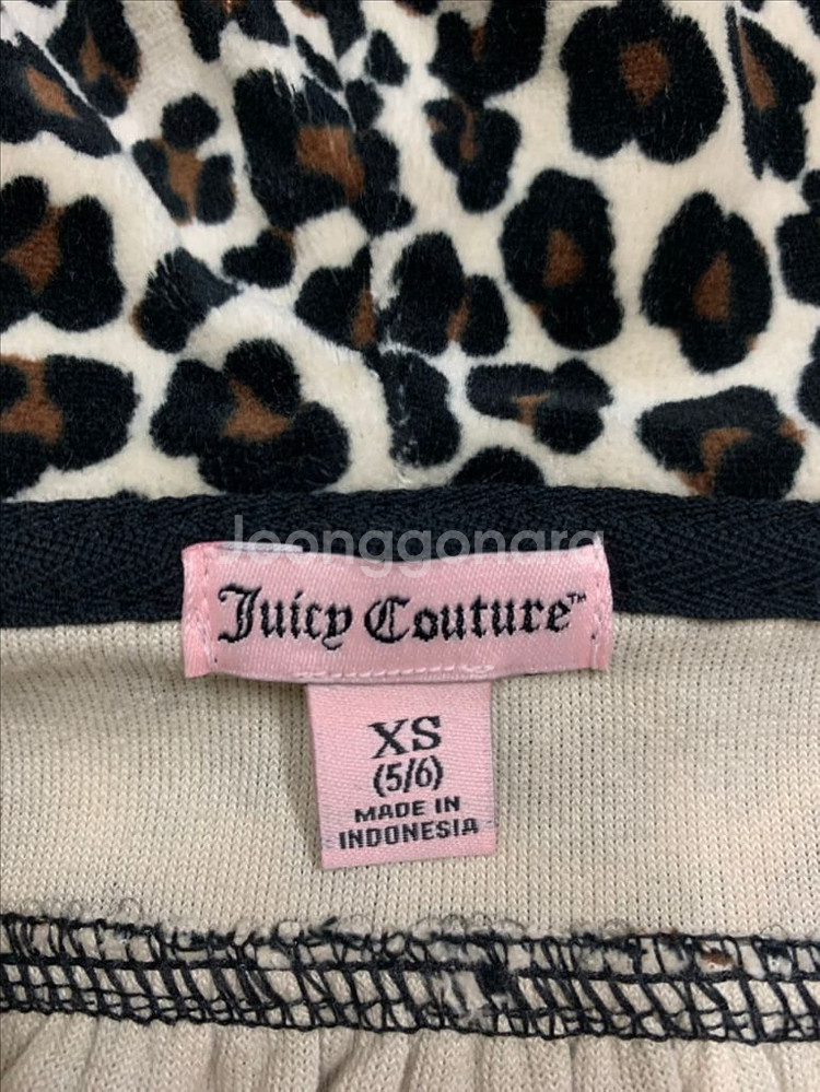 새상품) 쥬시꾸뛰르 키즈호피 후드집업--2