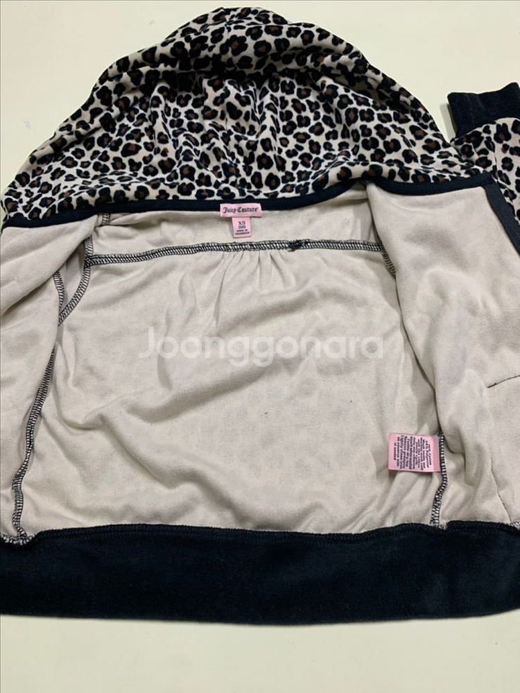 새상품) 쥬시꾸뛰르 키즈호피 후드집업--6