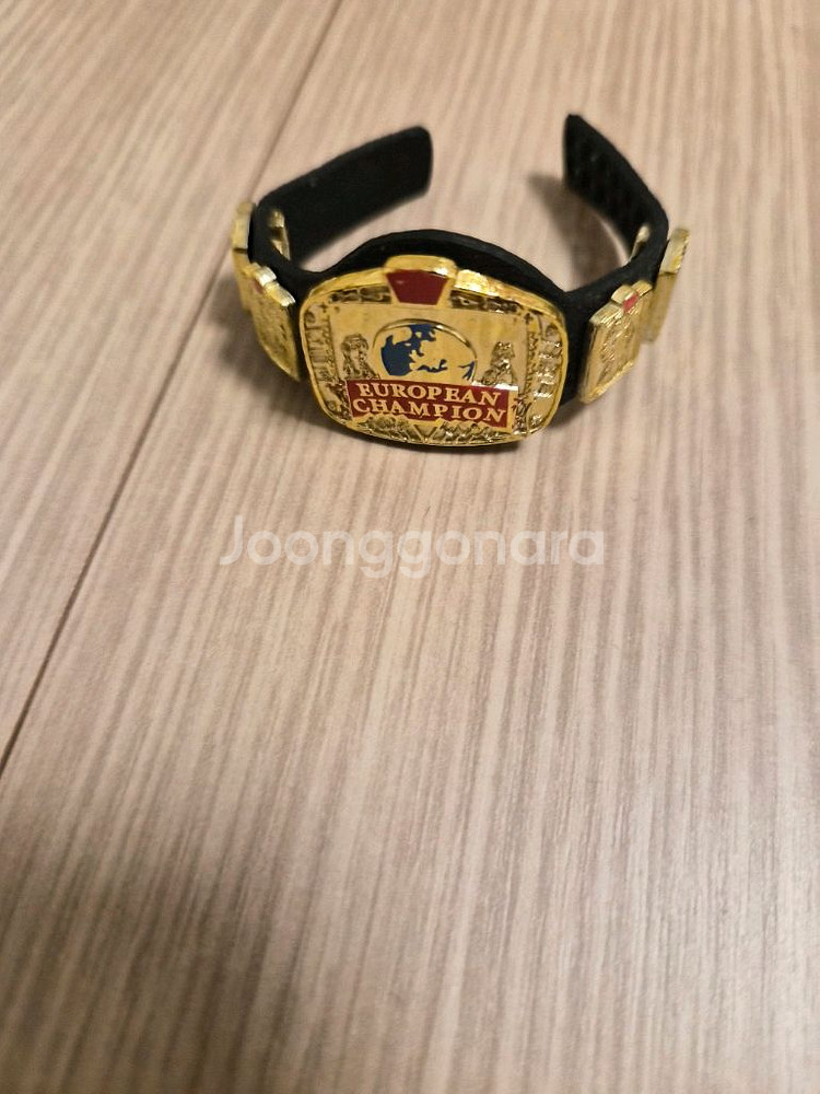 wwe 유로피언 챔피언 피규어 벨트--0