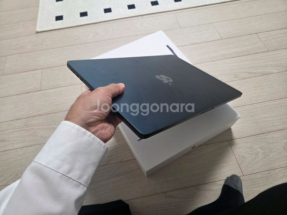 맥북에어 M2 15인치 새상품급 + 애플케어플러스--2